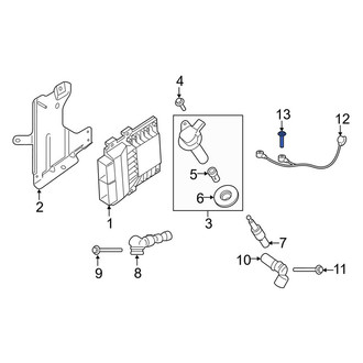Lincoln OE - Ignition Knock (Detonation) Sensor Bolt