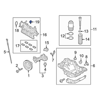 Lincoln OE - Turbocharger Boost Sensor