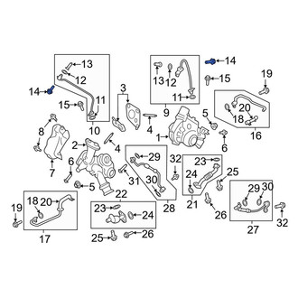 Lincoln OE - Air Filter Housing Bolt