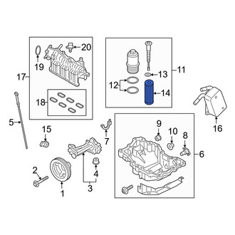 Lincoln OE - Engine Oil Filter Element