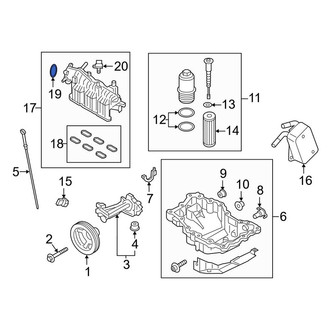 Lincoln OE - Engine Intake Manifold Gasket