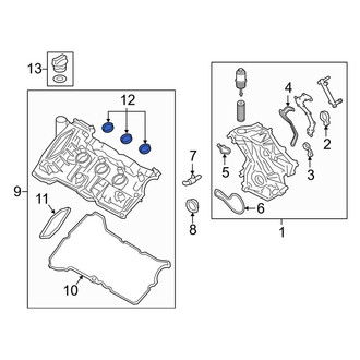 Lincoln OE - Engine Valve Cover Washer Seal