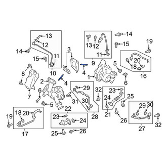 Lincoln OE - Turbocharger Stud