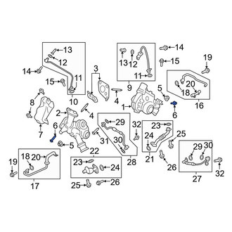Lincoln OE - Turbocharger Mounting Bolt