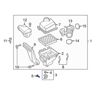 Lincoln OE - Brake Dust Shield Screw