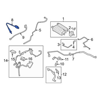 Lincoln OE - Front Oxygen Sensor