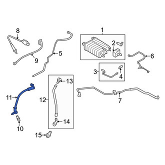 Lincoln OE - PCV Valve Hose