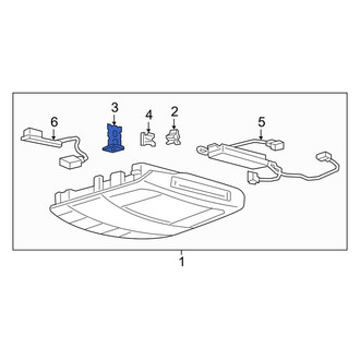 Lincoln OE - Console Clip