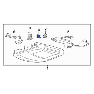Lincoln OE - Console Clip