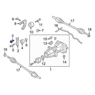 Lincoln OE - Front Differential Housing Bolt