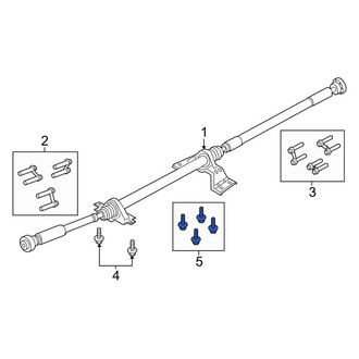 Lincoln OE - Rear Drive Shaft Bolt