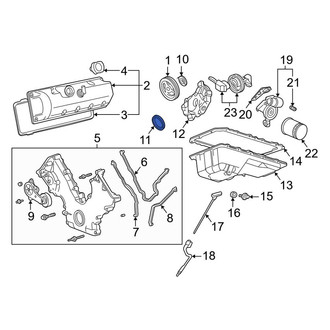 Lincoln OE - Rear Engine Crankshaft Seal