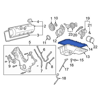 Lincoln OE - Engine Oil Pan Gasket