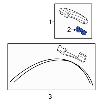 Lincoln OE - Tire Pressure Monitoring System (TPMS) Sensor Clip