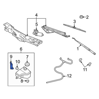 Lincoln OE - Windshield Washer Pump