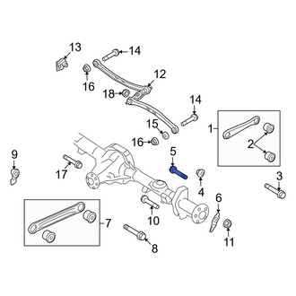 Lincoln OE - Lower Suspension Control Arm Bolt