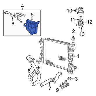 Lincoln OE - Engine Coolant Reservoir Cap