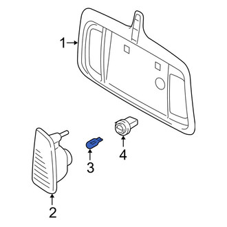 Lincoln OE - Rear Brake Light Bulb