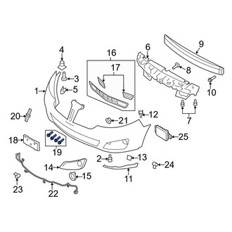 Lincoln OE - License Plate Bracket Screw