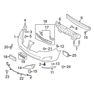 Lincoln OE - Cowl Extension Clip