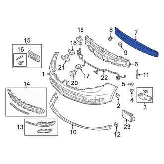 Lincoln OE - Front Bumper Impact Bar