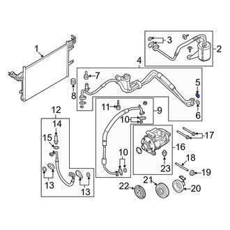 Lincoln OE - A/C Line O-Ring