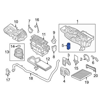 Lincoln OE - Front A/C Expansion Valve