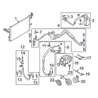 Lincoln OE - A/C Line O-Ring