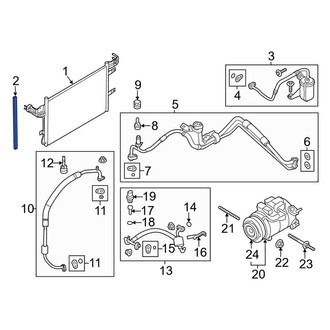 Lincoln OE - A/C Condenser Seal
