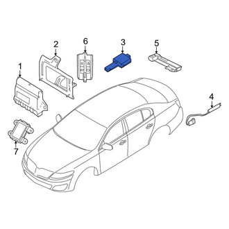 Lincoln OE - Keyless Entry Receiver