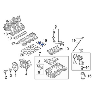 Lincoln OE - Engine Intake Manifold Gasket