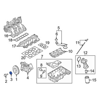 Lincoln OE - Engine Crankshaft Pulley Washer
