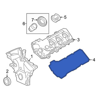 Lincoln OE - Right Engine Valve Cover Gasket