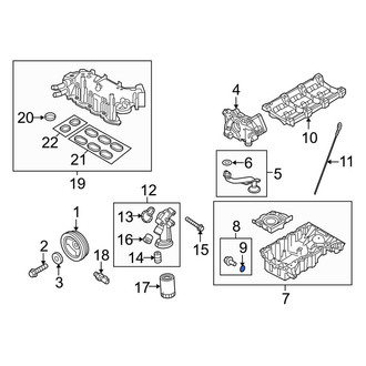 Lincoln OE - Engine Oil Drain Plug Gasket
