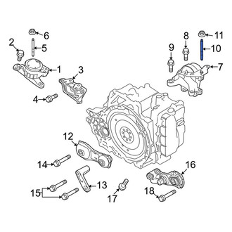 Lincoln OE - Upper Automatic Transmission Mount Stud