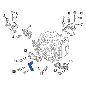 Lincoln OE - Engine Support Rod Bracket