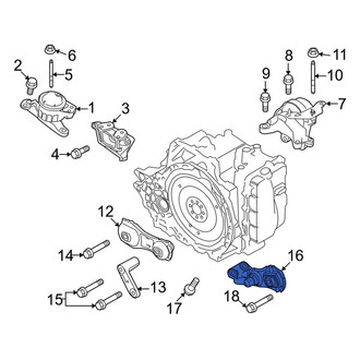 Lincoln OE - Lower Engine Support Rod