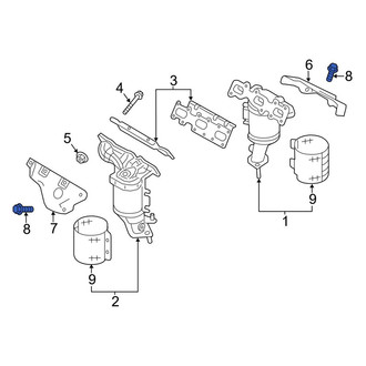 Lincoln OE - Exhaust Manifold Heat Shield Screw