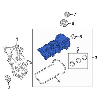 Lincoln OE - Right Engine Valve Cover