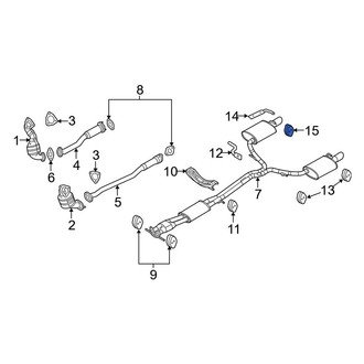 Lincoln OE - Exhaust System Hanger