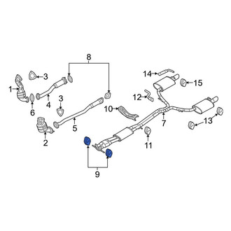 Lincoln OE - Exhaust System Hanger