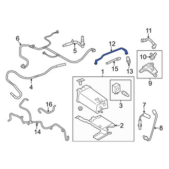Lincoln OE - PCV Valve Hose