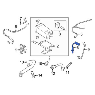 Lincoln OE - Rear Oxygen Sensor