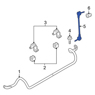 Lincoln OE - Front Left Suspension Stabilizer Bar Link