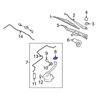 Lincoln OE - Front Washer Fluid Reservoir Cap