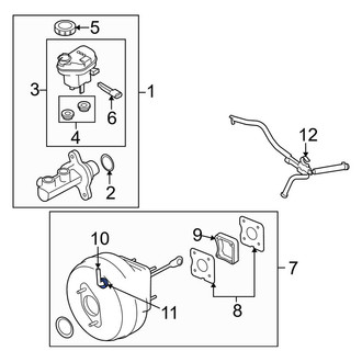 Lincoln OE - Power Brake Booster Grommet
