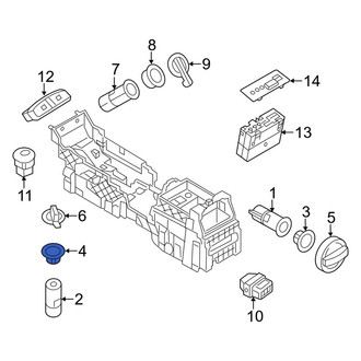 Lincoln OE - 12 Volt Accessory Power Outlet Housing