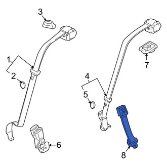 Lincoln OE - Front Seat Belt Extension