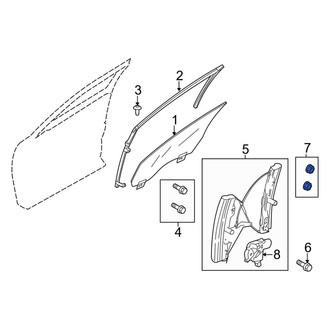 Lincoln OE - Fuel Tank Shield Nut