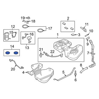 Lincoln OE - Fuel Pump Gasket